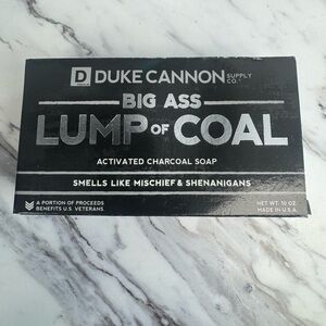 Duke Cannon Big Ass Lump of Coal Activated Charcoal Soap - Black